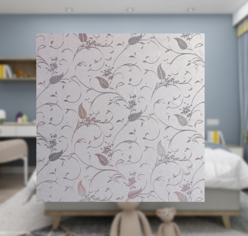 glass window window flower shading opaque glue-free film sticker static glue-free window flower paste