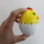 60-Minute Eggshell Chicken on-Strip Timer Student Homework Timing Reminder Kitchen Timing