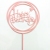 New Product Creative Love Multi-round Happy Birthday Acrylic Cake Insertion Cake Decoration