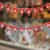 2020 New Christmas Decoration Pull Flag Mall and Shop Christmas Decorative Ornaments Decoration Supermarket Hanging Pull Flag