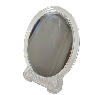 Oval Dressing Mirror Desktop Double Mirror Magnifying Glass PS