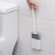 Wall-Mounted Gap Flexible Glue Long Handle Toilet Brush Suit Bathroom Domestic Toilet Cleaning Brush Flexible Glue Toilet Brush