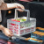 Foldable Storage Basket Multifunctional Outdoor Picnic Snack Organizing Basket Car Storage Basket Picnic Basket