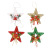 New Christmas Decorations Santa Claus Star Gift Box Decoration Pendant Christmas Scene Setting Props