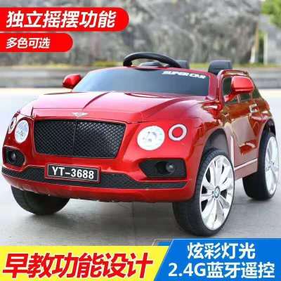Children's Electric Car Four-Wheel Remote Control off-Road Baby's Toy Car Kids Stroller