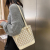 New Women's Bag Korean Style Versatile Bucket Bag Dignified Goddess Small Bag Pu Shoulder Messenger Bag Handbag in's