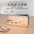 Mirror Wireless Bluetooth Speaker Mobile Phone Computer Mini with Alarm Clock Display Portable Card New Lock and Load Spray Audio