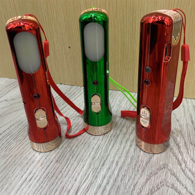 Strong Light Flashlight Tube with Sidelight Southeast Asia Hot Selling Style Samsung Hole Rechargeable LED Flashlight New
