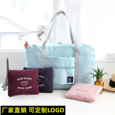 Travel Bag Portable Women's Short-Distance Portable Foldable Luggage Bag Storage Bag Waiting for Production Travel Large Capacity Luggage Bags and Duffel Bags