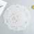 Dining Mat Table Mat European Style Tablecloth Household round Large round Table Dining Table Cloth Tablecloth Fabric 40*40