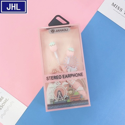 JHL-005 Animal Series Cartoon Headset with Storage Bag with Voice Call Multi-Color Optional Hot Sale.