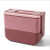 Lunch Box Double-Layer Portable Lunch Box Student Male and Female Work Lunch Tableware Microwaveable Heating Lunch Box