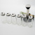 Spice Jar Rotating Spice Jar Seasoning Box Glass Seasoning Bottle Condiment Dispenser Stainless Steel Spice Jar Set