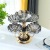 European Crystal Glass Snack Dish Dried Fruit Tray Affordable Luxury Style Creative Modern Living Room and Tea Table Decoration Fruit Plate