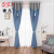 Factory Wholesale Custom Solid Color Stitching Ready-Made Curtain Fabric Affordable Luxury Living Room Bedroom Shading Sound Insulation Fabric Curtain