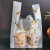 Plastic Bag Cute Tote Gift Bag Trending Cartoon Pineapple Vest Bag Takeaway Bag Jewelry Bag Clothing Shopping
