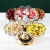 European Crystal Glass Snack Dish Dried Fruit Tray Affordable Luxury Style Creative Modern Living Room and Tea Table Decoration Fruit Plate