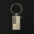 Three Beads Embedded Keychain Alloy Keychain Metal Advertising Gifts Promotional Gifts Fashion Boutique Hanging Buckle