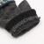 Korean Fashion Men's Plaid Jacquard Flip Half Finger Gloves Winter Cashmere Warm Gloves Factory Wholesale