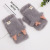 Women's Gloves Antler Flip Gloves Cashmere Winter Gloves Warm-Keeping and Cold-Proof Fashion Gloves Factory Direct Sales