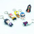 Popular Game Style PVC Three-Dimensional Doll Naruto Keychain Pendant Small Gift