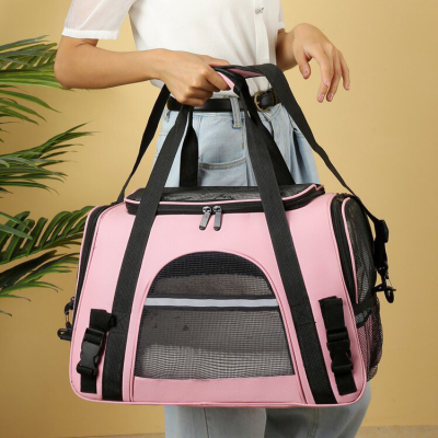 Pet Supplies Handbag Dog Pet Backpack Amazon out Portable Pet Bag Breathable Cat Bag Dog Backpack