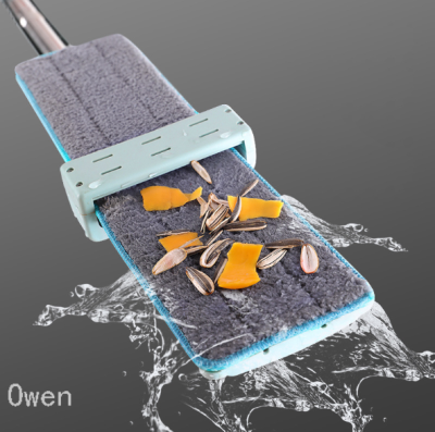 Help You Flat Mop Lazy Mop plus-Sized Large Thickened Panel Self-Cleaning Hand Washing Free Mop TikTok Flat Mop