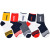 Korean Classic Horizontal Stripe Socks for Women All Cotton Mid-Calf Length Socks Cotton Socks for Women Amazon AliExpress