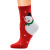 New Santa Claus Series Socks Women's All Cotton Mid-Calf Length Socks Christmas Socks Cotton Socks Women Wholesale