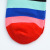 Happy Socks Celebrity Style Contrast Color Striped Swedish Retro Men's Pure All Cotton Mid-Calf Length and Knee High Socks