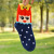 Explosion South Korea Autumn and Winter Thickening Socks Cartoon Mermaid Coral Velvet Thigh High Socks Women's Socks Sleeping Socks