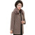 Mom's Coat Winter New Imitated Mink Woolen Korean Style Fashion All-Matching Middle-Aged Women's Apparels Coat