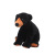Cute Realistic Black Bear Brown Bear Children's Doll Toy Custom to Sleep with Baby Soft Doll Black Bear Plush Toy