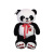 Popular Custom Children's Plush Toys Panda Smiley Face Panda Plush Doll Soft and Comfortable Bear Pillow at Night
