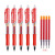 Factory Direct Sales K35 Pressing Pen Signature Pen Office Stationery Water-Based Gel Pen Black Refill Bullet 0.5