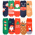 New Christmas Socks Mid-Calf Women's Socks Christmas Socks Coral Velvet Santa Claus Socks Christmas Women's Socks Wholesale Direct Sales