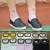 Autumn and Winter Socks Embroidered Eye Socks Cool Creative Socks Women's Mid-Calf Length Sock Candy-Colored Female Socks