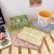 Korean Mini Folding Plastic Storage Box Student Desktop Finishing Journal Tape Stationery Skin Care Small Storage Basket