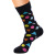 Happy Socks British Geometric Contrast Color Cool Foreign Trade Male Cotton Stockings