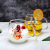 Household Borosilicate Glass Breakfast Coffee Juice Milk Glass with Handle with Wooden Spoon Wooden Lid Water Cup