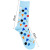 Happy Socks British Geometric Contrast Color Cool Foreign Trade Male Cotton Stockings