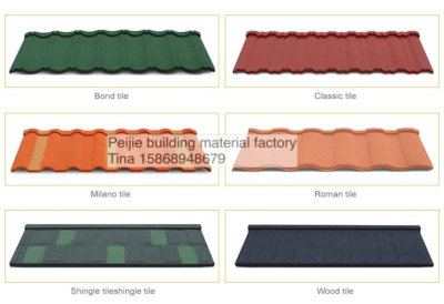 Stone Chip Coated Steel Roof Tile Arc Tile 7 Waves, Factory Direct Sales, Exported to African Countries, Large Middle East