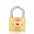 Padlock Straight-Open Imitation Copper One-Word Lock Factory Direct Sales