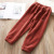 Children's Warm Pants Autumn and Winter Fleece Thick Coral Fleece Leggings Home Warm Pants Boys and Girls Pajama Pants Western Style