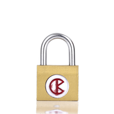 Padlock Imitation Copper Color Horizontal Lock Factory Direct Sales