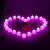 LED Electronic Candle Light Romantic Proposal Creative Layout Supplies Birthday Heart-Shaped Candle Valentine's Day Decoration