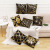 Gm183 Gold Pillow Cover Custom Amazon Hot Home European Classical Sofa Cushion Cover Gilding Lumbar Cushion Cover