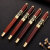 Retro Wooden Pen Rosewood Metal Carved Pen Business Office Gift Gift Pen Office Stationery Signature Pen