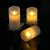 Factory Direct Sales LED Electronic Candle Light Cylindrical Buddha Lamp Wedding Celebration Decoration Candle Simulation Candle Lamp