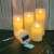 Swing Electronic Candle Wedding Road Lead Wedding Home Decoration Cylindrical Bevel Paraffin LED Candlexizan